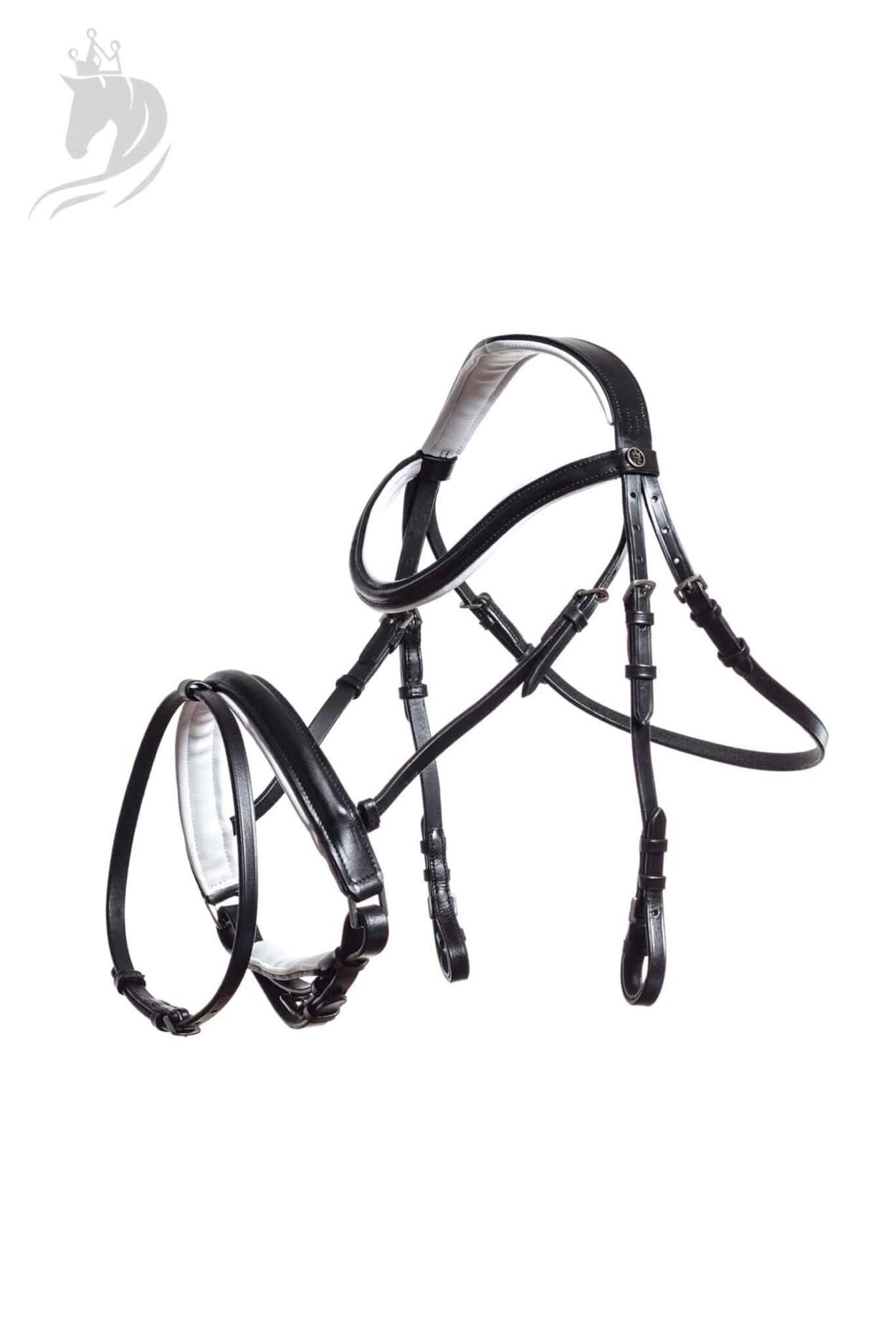 Trensenzaum weiß unterlegt