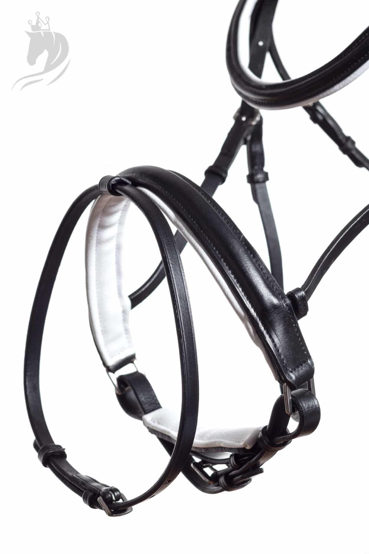 Nasenriemen weiß für Pferde