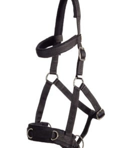 Kappzaum Nylon Euroriding Longieren Kappzaum Euro-Club Nylon schwarz 