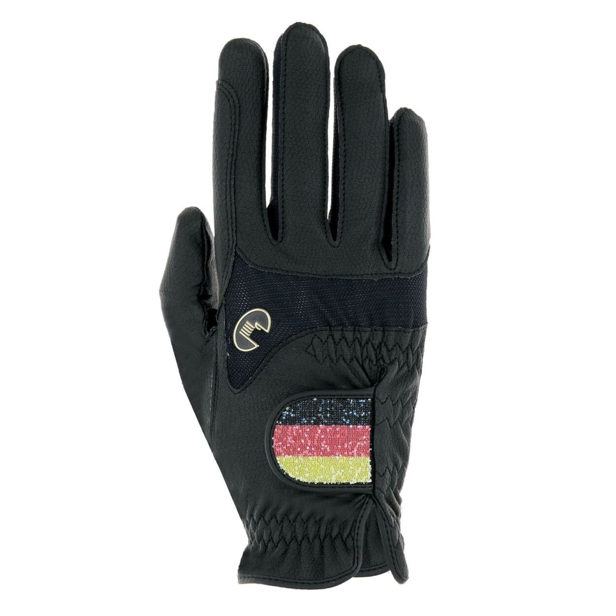 Roeckl Reithandschuhe Maryland Deutschland  Schwarz oder weiß Swarovski – Bild 5